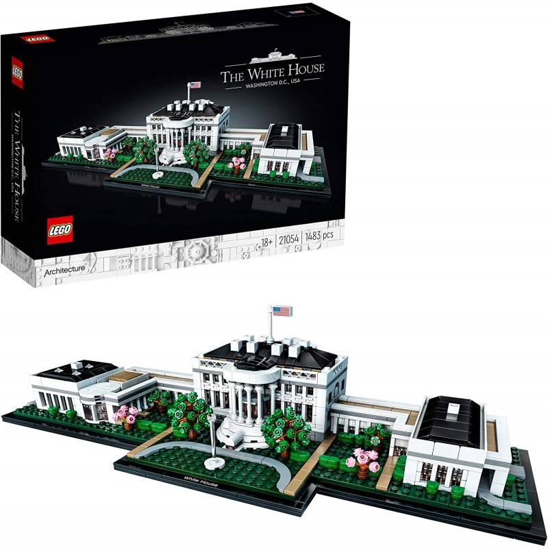 LEGO Architecture The White House Model, Landmark Collection For Adults